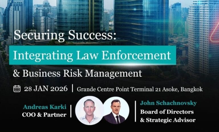 LRM at EGN Thailand 2026: Law Enforcement & Corporate Risk Management Insights