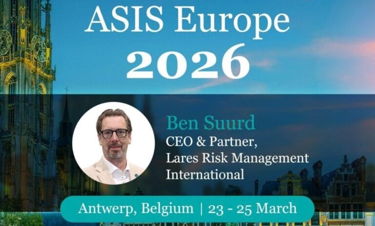 Lares Risk Management Attending ASIS Europe 2026 in Antwerp