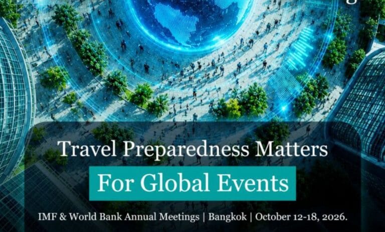 Thailand Travel Preparedness for IMF and World Bank Annual Meetings 2026