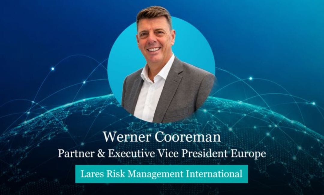 Werner Cooreman Joins Lares Risk Management International’s Executive Leadership Team in 2027